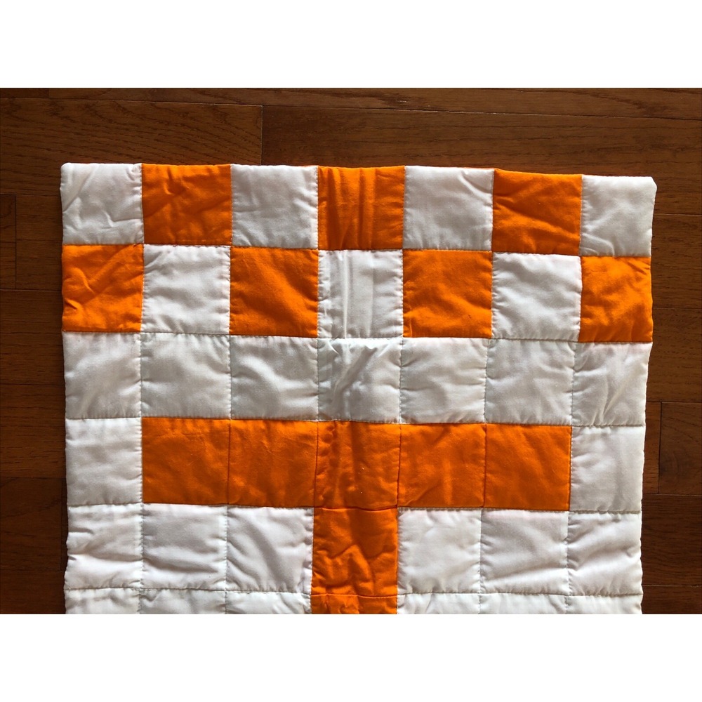 Quilt Wall Hanging Tennessee Vols Volunteers Patchwork Handmade 20x32 - Picture 4 of 7